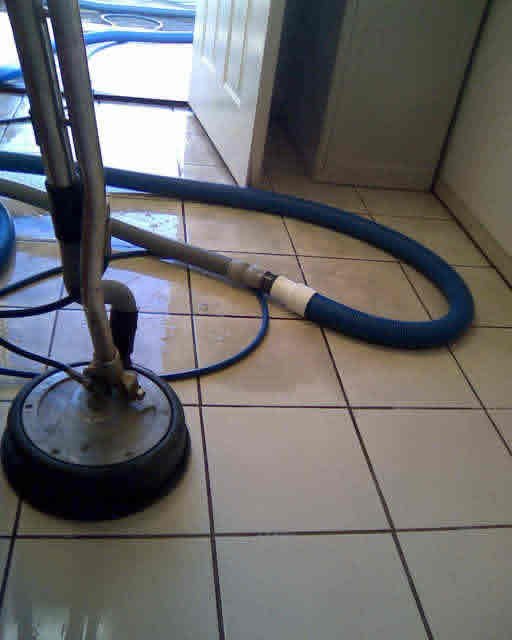 Professional floor cleaning machine,
